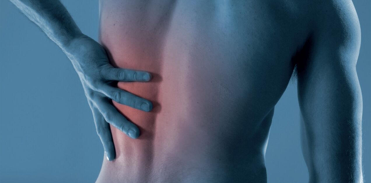 bolečine v hrbtu v ledvenem delu