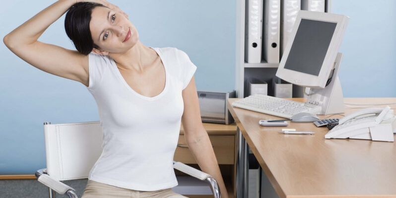 Lahke vaje za cervikalno osteohondrozo